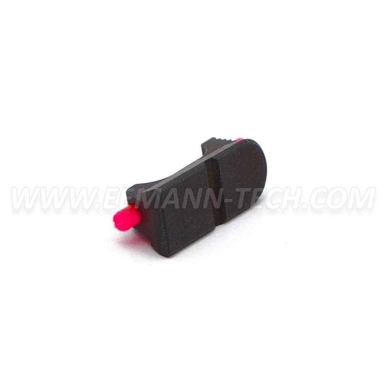 EEMANN TECH GUIDON FIBRE OPTIQUE ROUGE 1,5mm - LARGEUR 2,7 mm - POUR CZ 75 / SHADOW 2  ET-130304