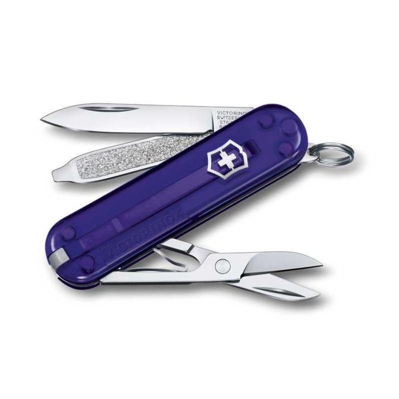 CANIF VICTORINOX CASSIC SD TRANSLUCIDE PERSIAN INDIGO
