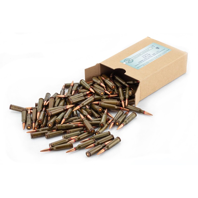 MUNITIONS SPORTWAFFEN 5.45X39 mm - Boite de 100