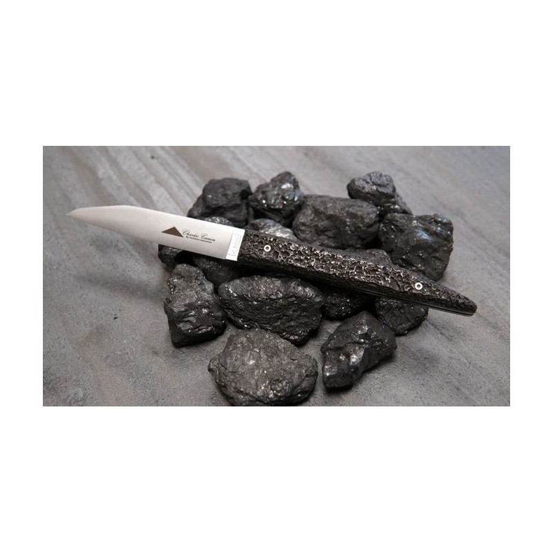 COUTEAU CHARLES CANON - CHARBON BRUT - 100% FRANCAIS