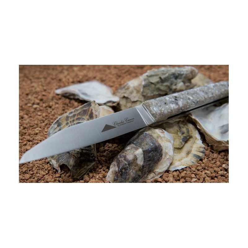 COUTEAU CHARLES CANON - COQUILLES D'HUÎTRES - 100% FRANCAIS
