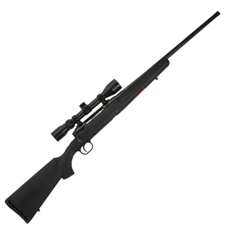 CARABINE SAVAGE AXIS XP 243 WIN - CANON 56 CM - FILETÉ + LUNETTE WEAVER 3-9X40