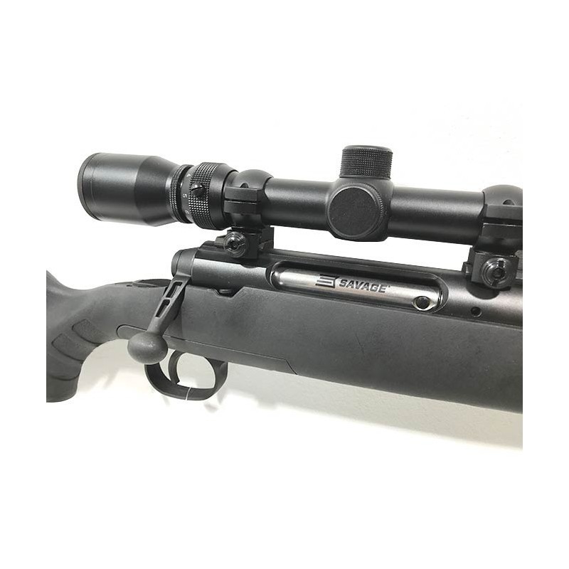 CARABINE SAVAGE AXIS XP 243 WIN - CANON 56 CM - FILETÉ + LUNETTE WEAVER 3-9X40