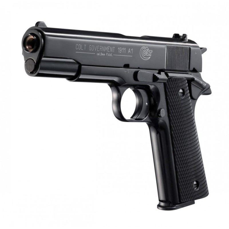 GOVERNMENT 1911 A1 - BLACK Cal. 9mm PAK