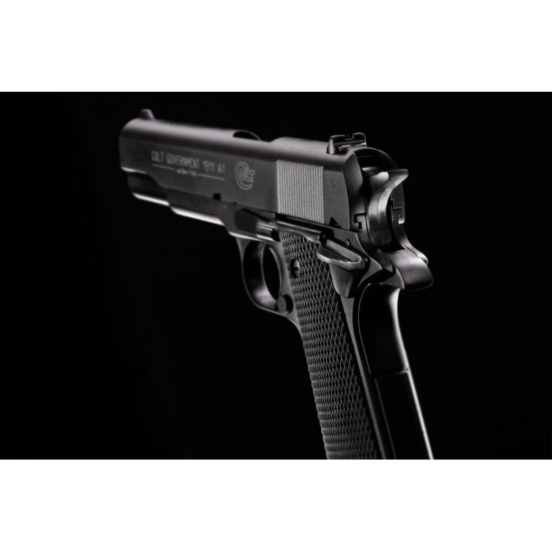 GOVERNMENT 1911 A1 - BLACK Cal. 9mm PAK