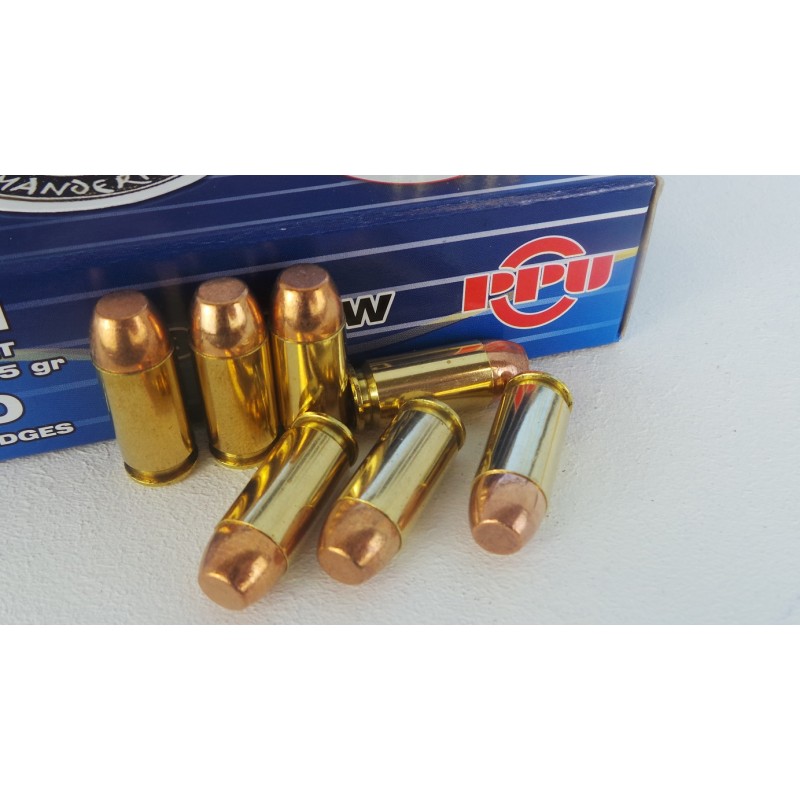 Cartouches 40 SMITH & WESSON  190gr - FPJ - PPU PRVI PARTIZAN - Boite de 50 unités