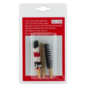 Set de 3 brossesSTILCRIN - Laine/Nylon/Laiton Cal. 7,5mm