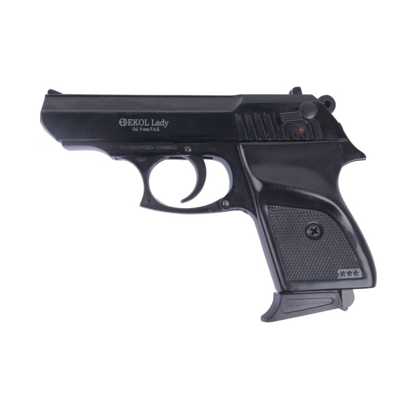 PISTOLET LADY NOIR 9MM PA
