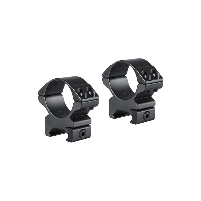 Hawke Tactical Ring Mounts 30mm - MEDIUM - Double Screw