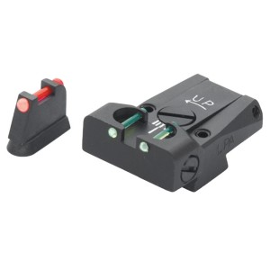HAUSSE + GUIDON LPA POUR CZ 75/85 - FIBRE OPTIQUE
