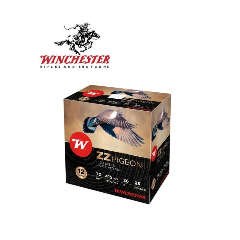 WINCHESTER ZZ PIGEON - 12/70 - 36G - PB 6 - X25