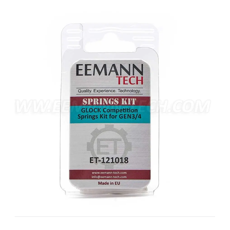 EEMANN TECH KIT RESSORTS COMPETITION(ET-121003+ET-121004+ET121005) POUR GLOCK GEN3/4