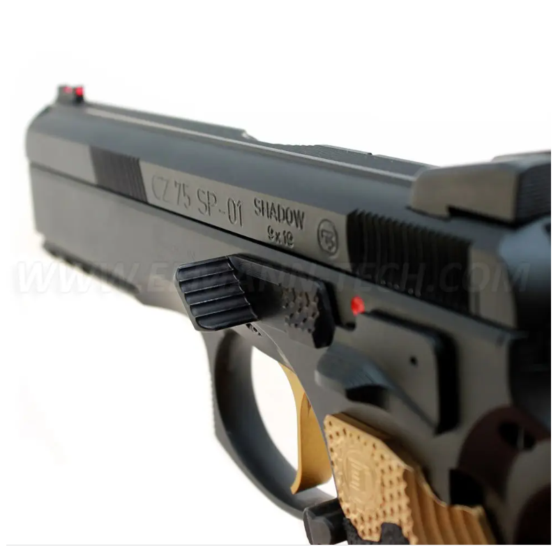 EEMANN TECH SLIDE STOP AVEC REPOSE-POUCE POUR CZ 75 - NOIR