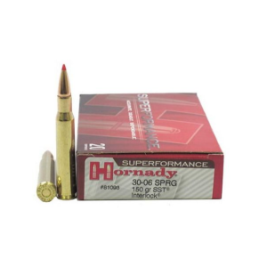 Cartouches HORNADY 30-06 SPRINGFIELD SST 150grs SUPERFORMANCE - 81093 - Boite de 20 unités
