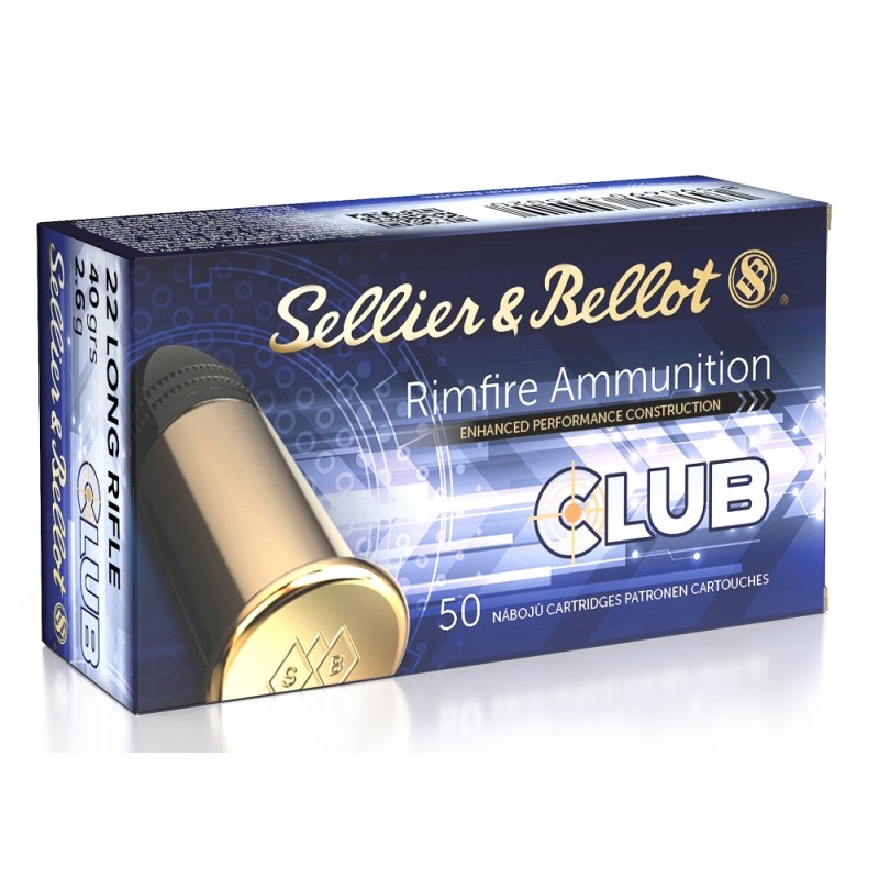 CARTOUCHES SB 22LR /CLUB/LRN/40gr X50+