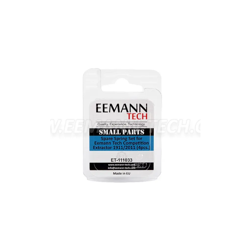 EEMANN TECH JEU DE RESSORTS DE RECHANGE POUR EXTRACTEUR EEMANN TECH COMPETITION 1911/2011 (4pcs.)ET-111033