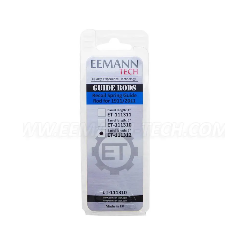 EEMANN TECH TIGE DE GUIDAGE DE RESSORT DE RAPPEL 6" pour 1911/2011ET-111312
