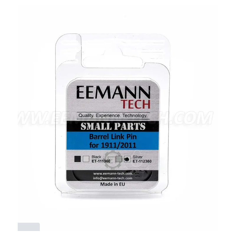 EEMANN TECH BARREL LINK PIN POUR 1911/2011 Silver ET-112360