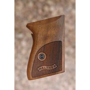PLAQUETTES PISTOLET WALTHER PPK - GRIPS (damier + logo)