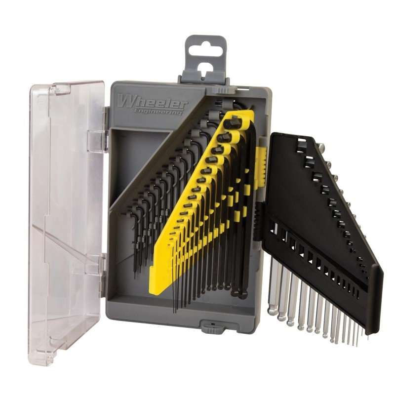 Wheeler Engineering Jeu Clés Allen SAE/Metric, Clés Torx 45-Pièces