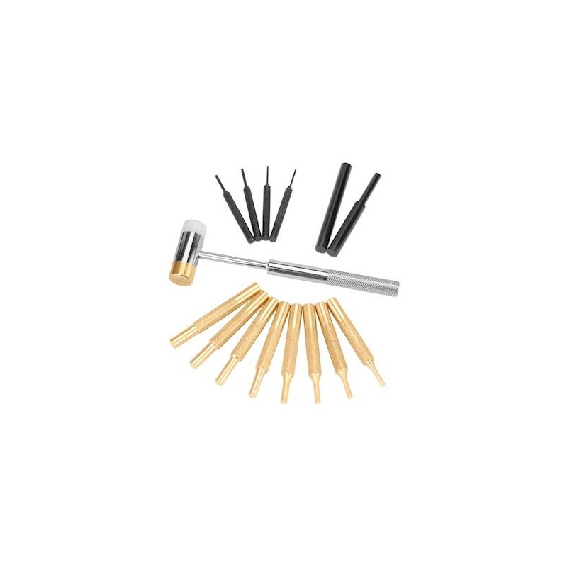Wheeler Kit de Chasse-goupilles avec marteau 