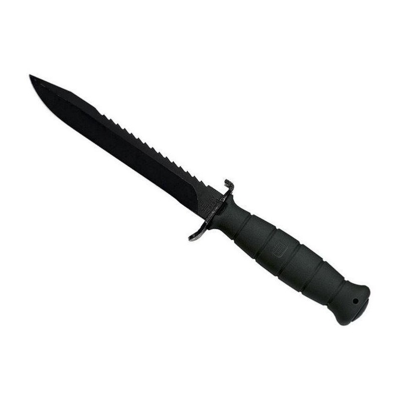 COUTEAU GLOCK NOIR AVEC SCIE