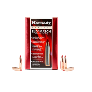 Ogives HORNADY 30 .308 155gr ELD MATCH