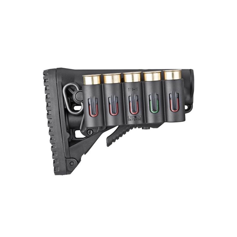  FAB DEFENSE PORTE-CARTOUCHES FAB DEFENSE CALIBRE 12 - NOIR