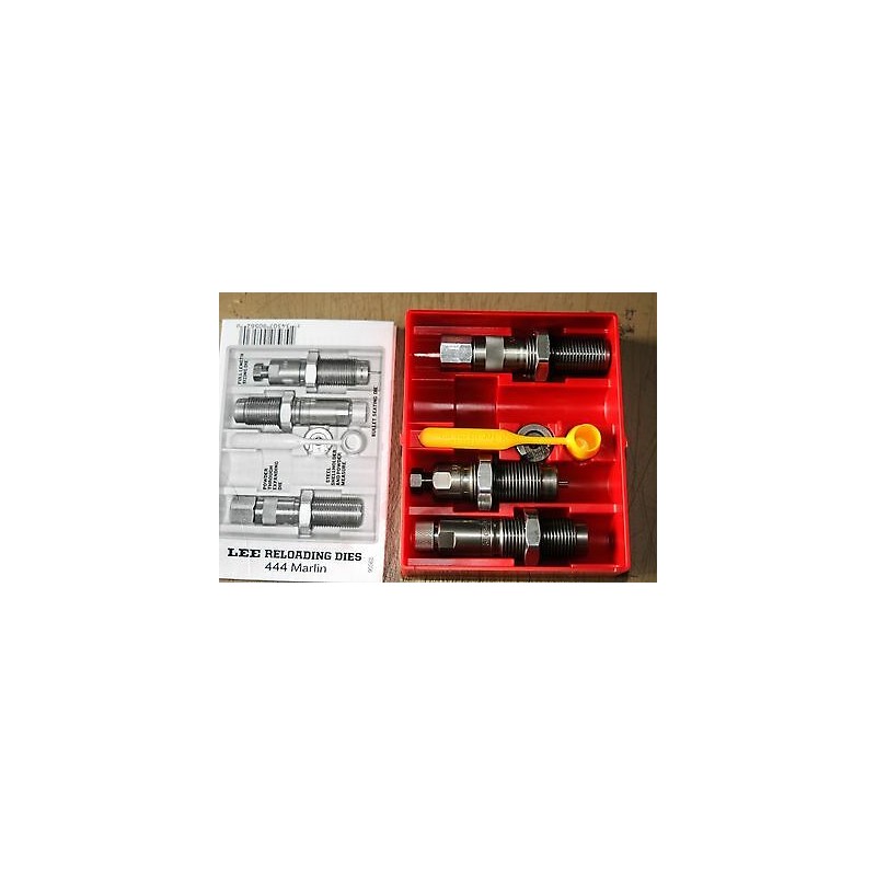 LEE RELOADING DIE - 3 OUTILS - 444 MARLIN