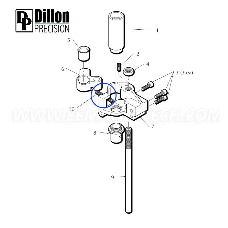 EEMANN TECHKIT RESSORTS POUR DILLON XL650