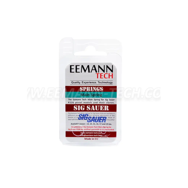 EEMANN TECH RESSORT PRINCIPAL POUR SIG SAUER P226 - 17 LIVRESET- 141010