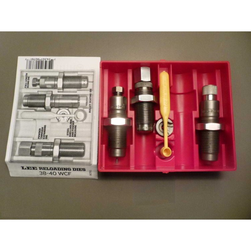 LEE RELOADING DIE - 3 OUTILS - 38-40 WCF