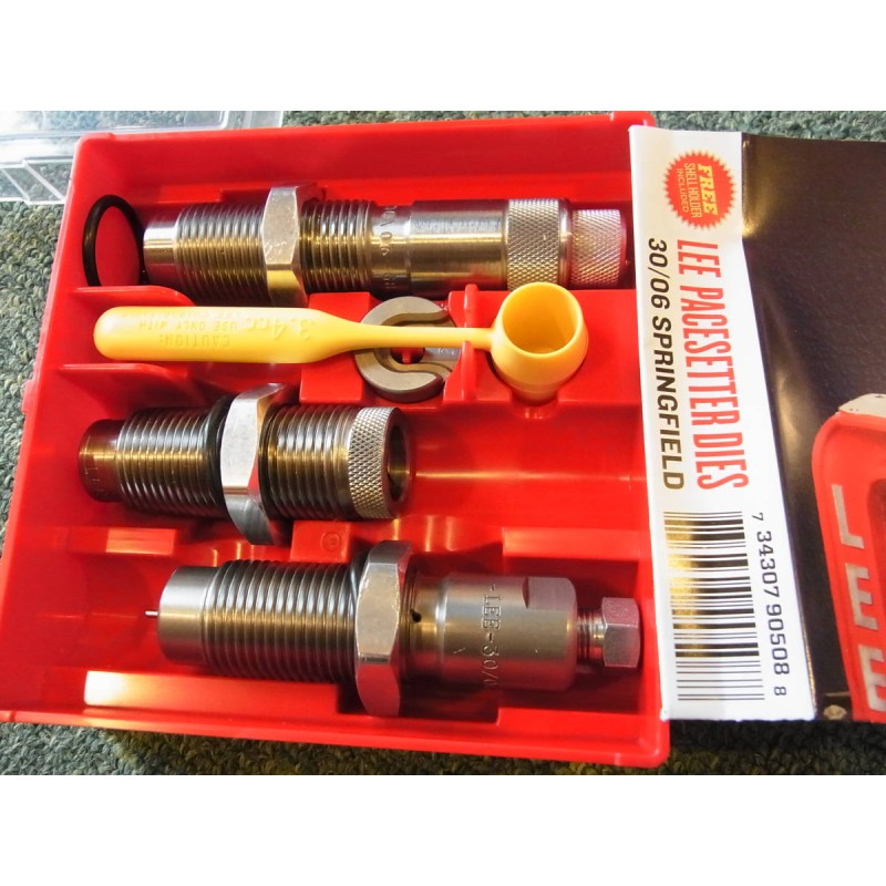 LEE PACESETTER DIE - 3 OUTILS - 30-06 SPRINGFIELD