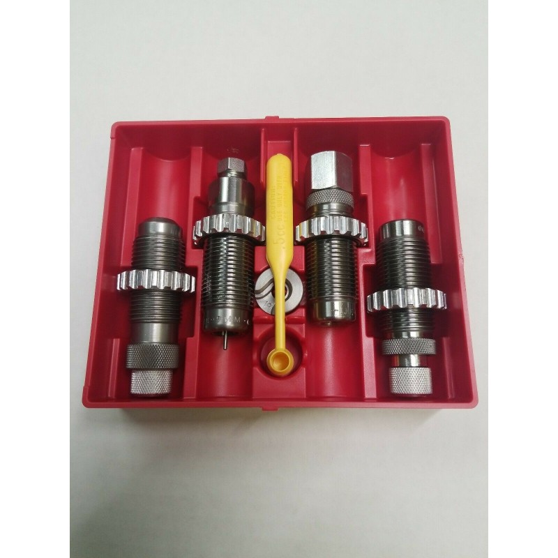 LEE DELUXE PISTOL DIES - 4 OUTILS CARBURE - 9mm LUGER