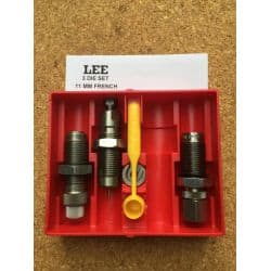 LEE PACESETTER DIE - 3 OUTILS - 11MM FRENCH