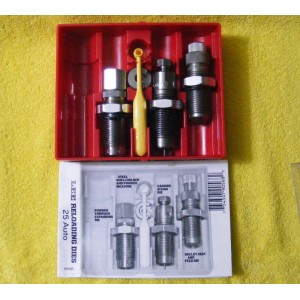 LEE RELOADING DIE - 3 OUTILS - 25 ACP
