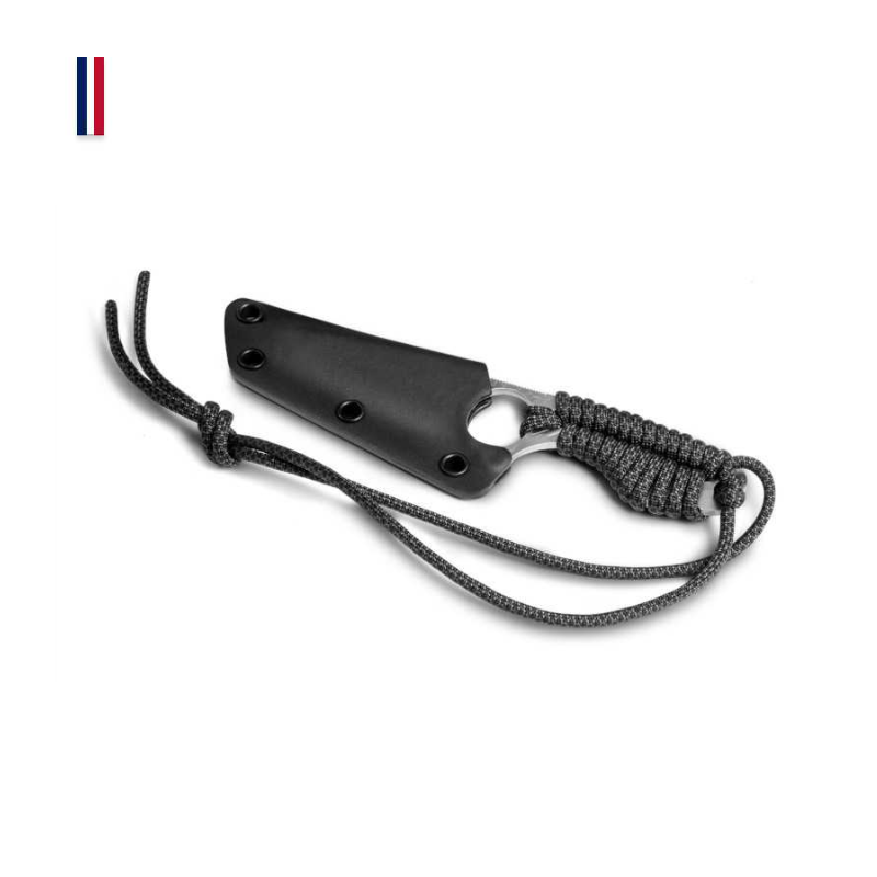 Couteau S-NECK avec étui KYDEX + corde