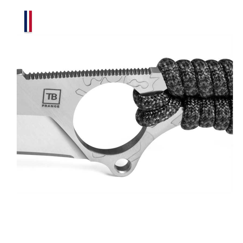 Couteau S-NECK avec étui KYDEX + corde