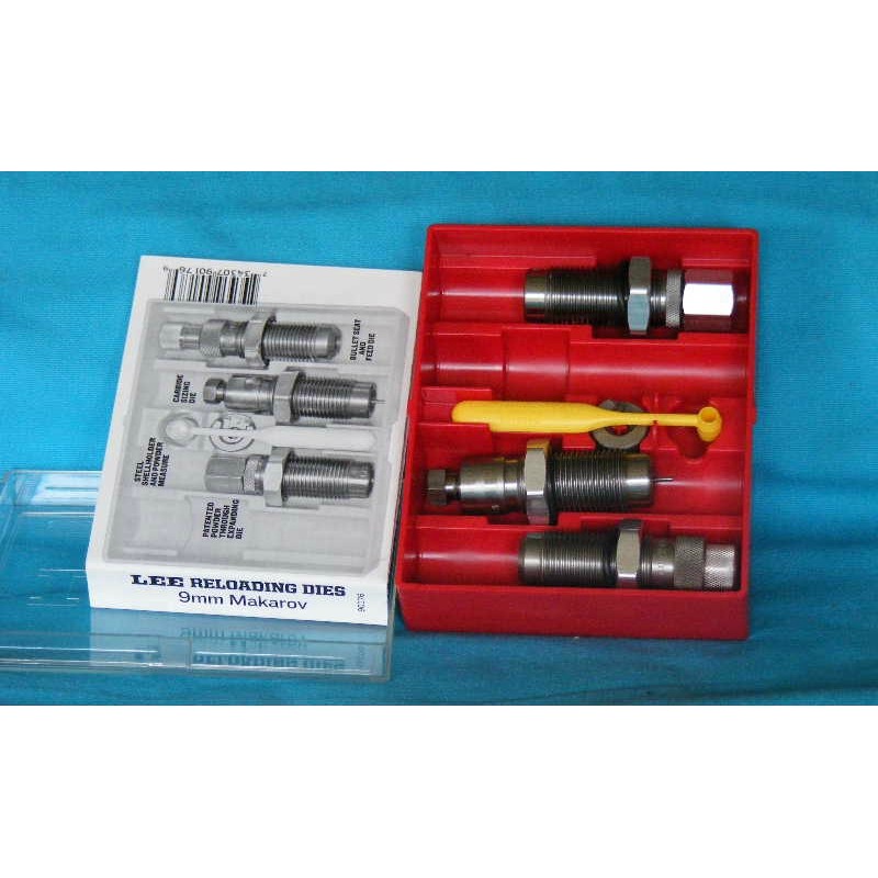 LEE RELOADING DIE - 3 OUTILS - 9MM MAKAROV