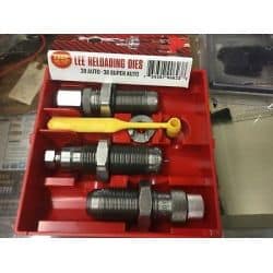 LEE RELOADING DIE - 3 OUTILS - 38 AUTO - 38 SUPER AUTO
