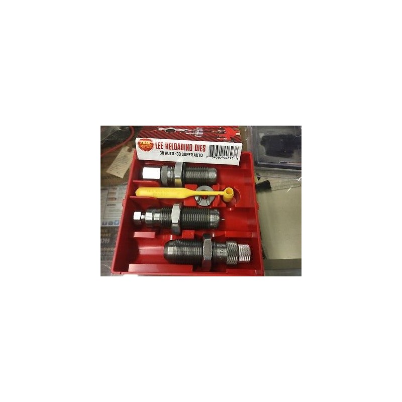LEE RELOADING DIE - 3 OUTILS - 38 AUTO - 38 SUPER AUTO