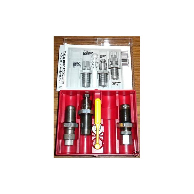 LEE RELOADING DIE - 3 OUTILS - 40 S&W - 10MM AUTO