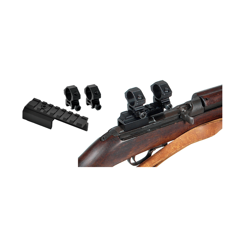 Monture M1 Carbine Weaver plus anneaux UTG
