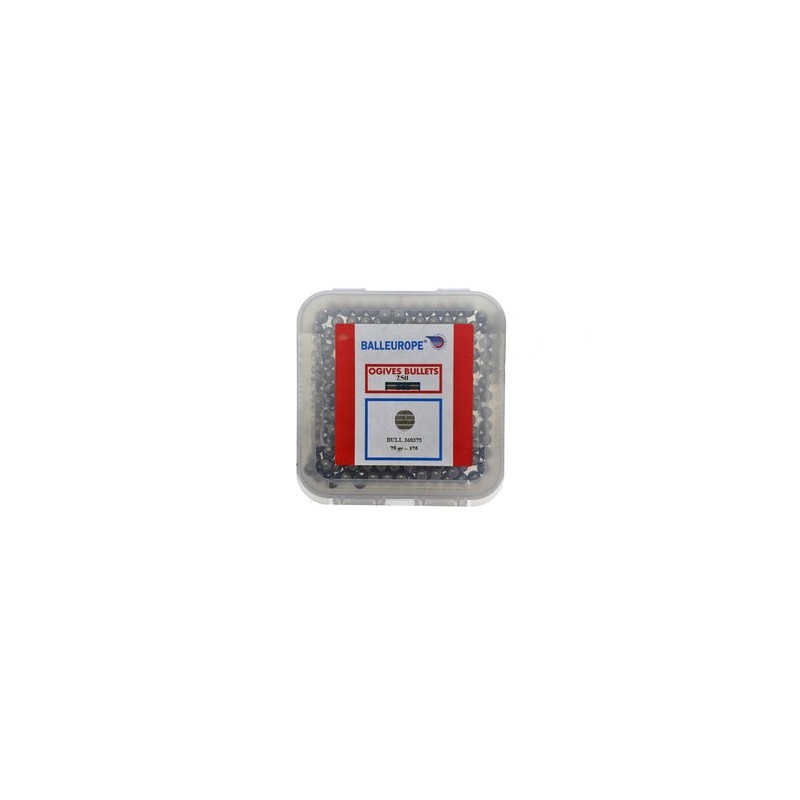 Boulets BALLEUROPE 36 .375 - 75grs - boite de 250 unités