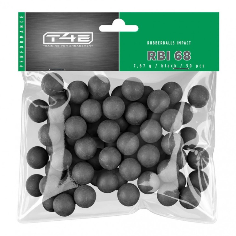BALLES CAOUTCHOUC UMAREX T4ERBI 68-BOITE DE 50 PIECES