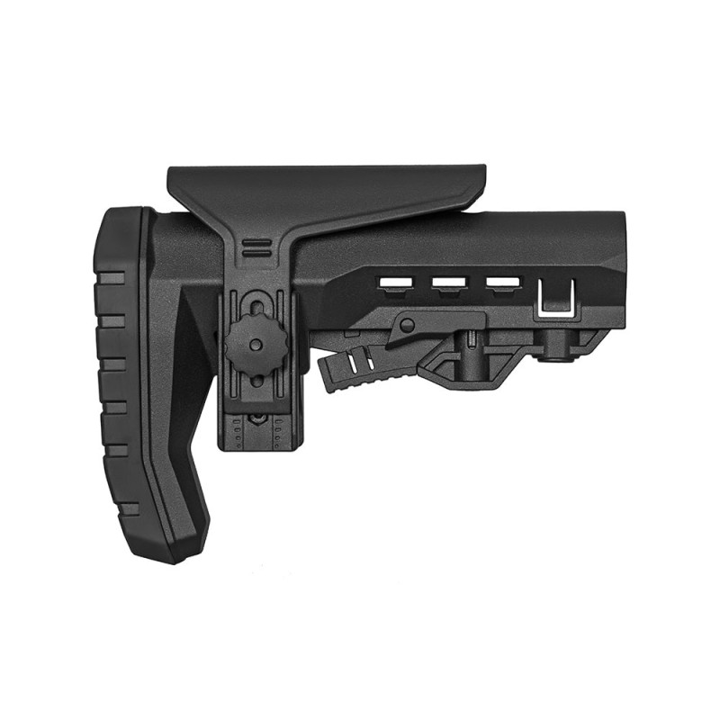 Crosse ATOM-CP ComSpec - Marque SABER GEARS - AR15/M4 - Avec appui-joue réglable