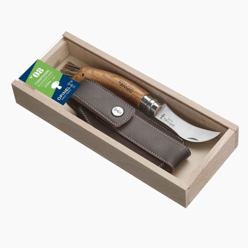 Opinel N°08 Champignon + ETUI