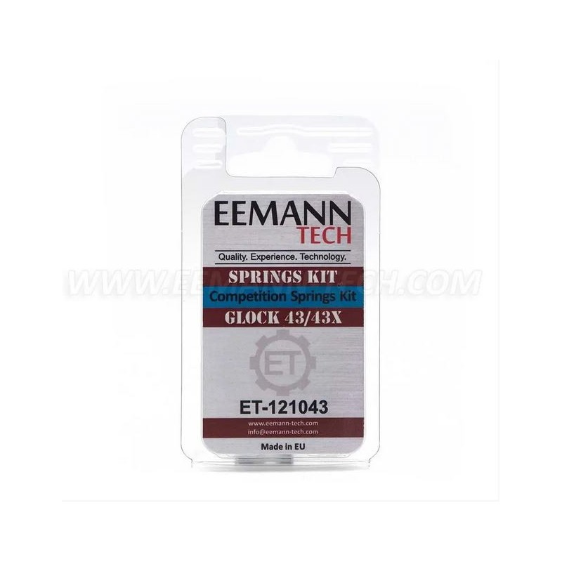 COMPETITION SPRINGS KIT (kit de ressorts de compétition), GLOCK 43/43X