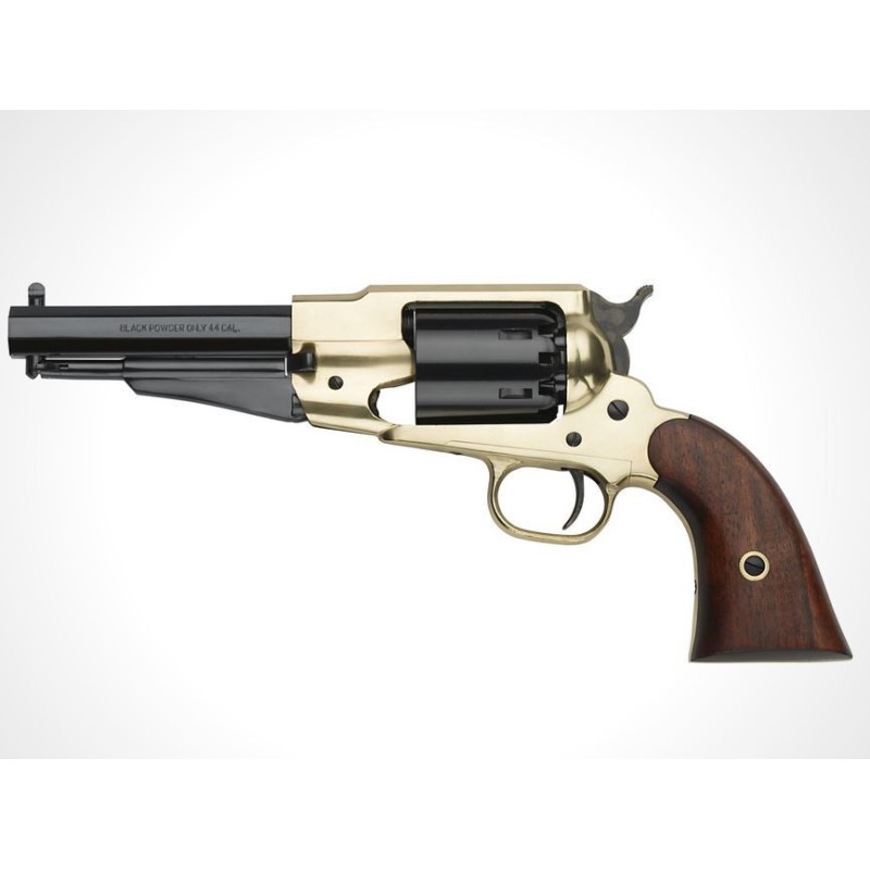 REVOLVER 1858 REMINGTON LAITON - TEXAS SHERIFF - CAL 44 POUDRE NOIRE  -  RGBSH44