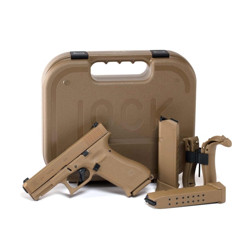 PISTOLET GLOCK 19X GEN 5 Cal. 9X19 FDE-COYOTE